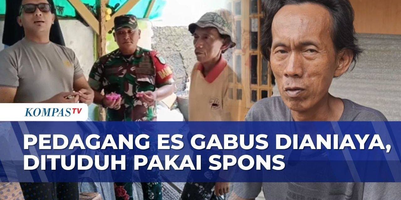 Pedagang Es Gabus Dituduh Jual Makanan Berbahaya, Yuk Simak
