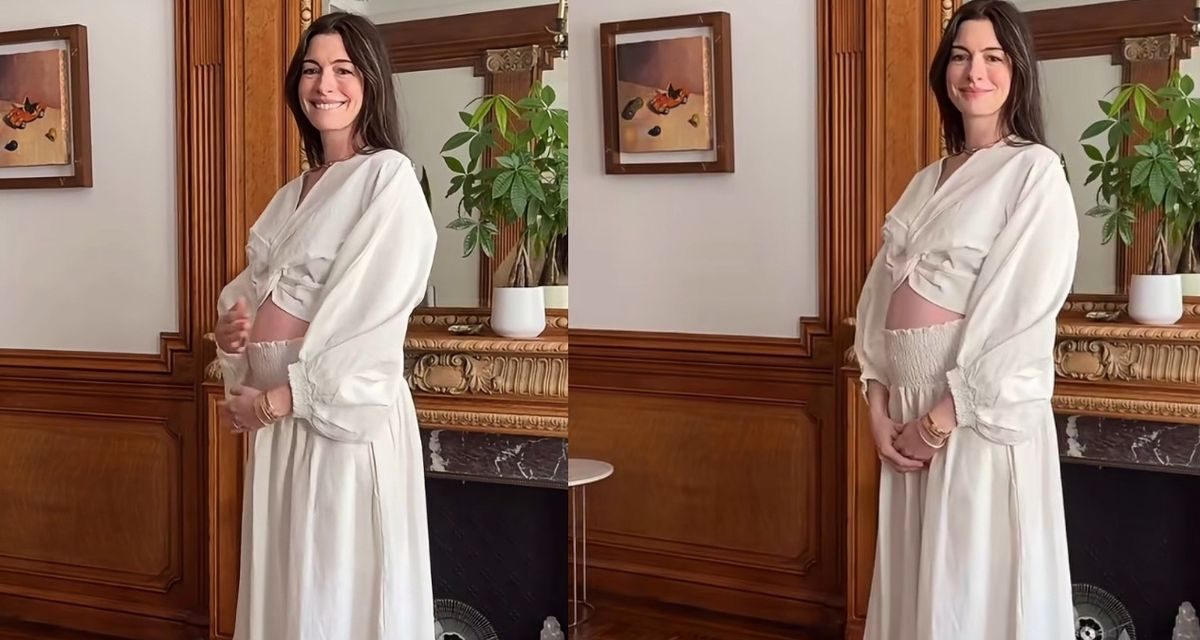 Kabar Bahagia Anne Hathaway Hamil Anak Ketiga di Usia 43