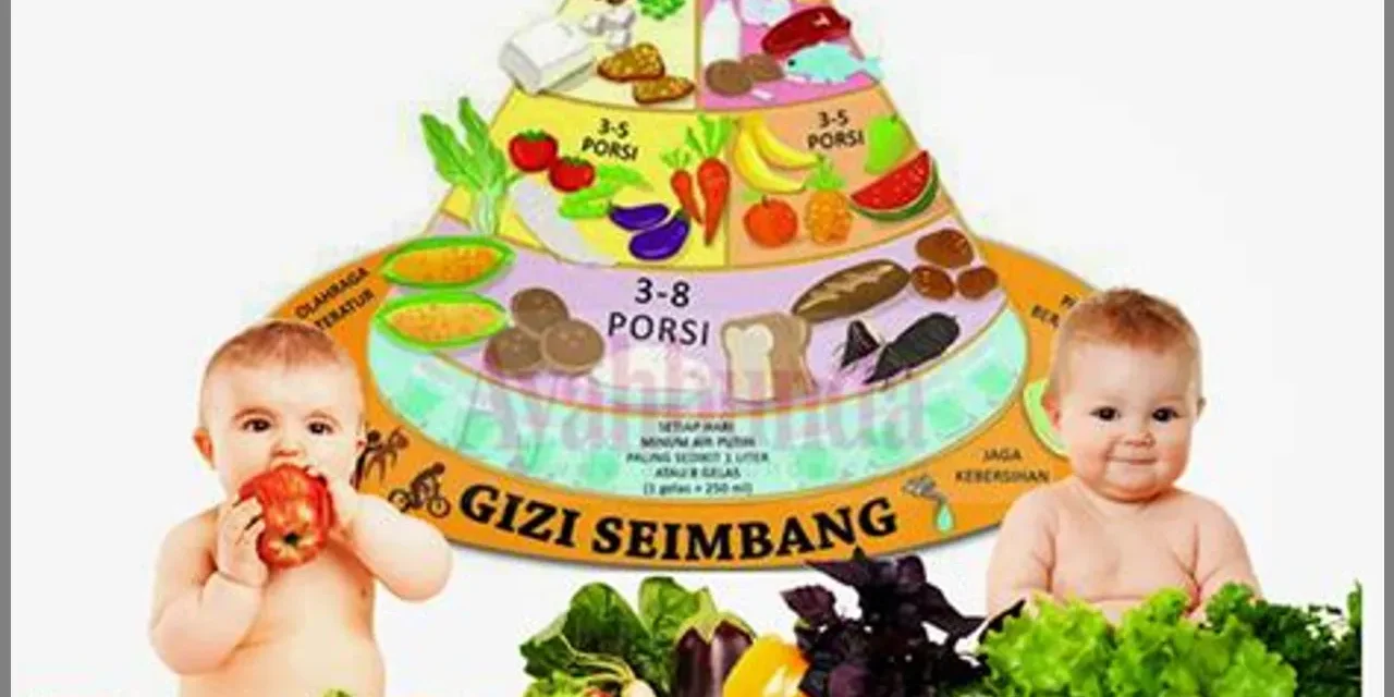 Menu Makanan Bergizi Seimbang Mendukung Tumbuh Kembang