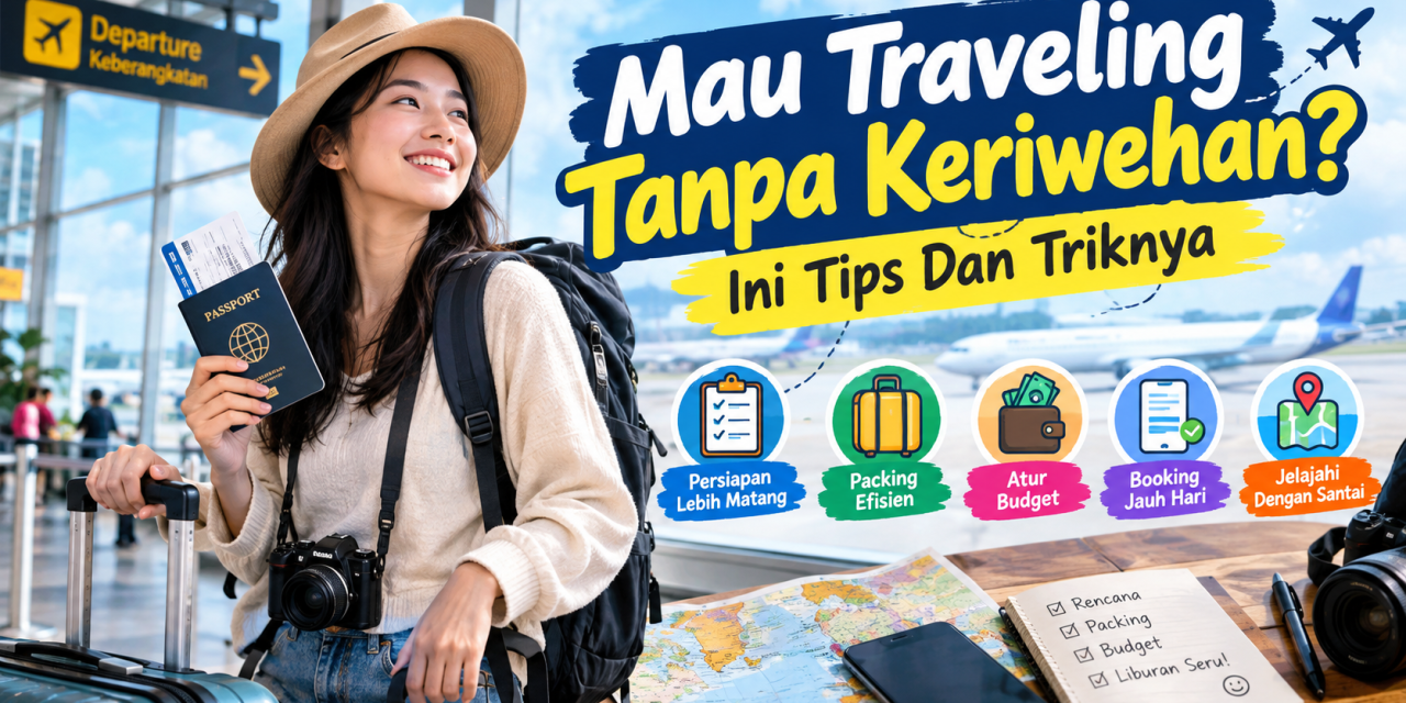 Mau Traveling Tanpa Keriwehan? Ini Tips Dan Triknya
