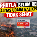 Karhutla Belum Reda, Kualitas Udara Balikpapan Tidak Sehat